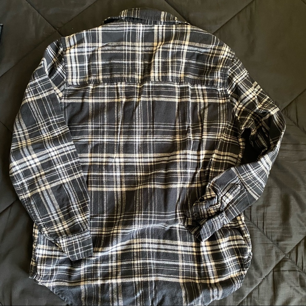 GRAY/BLACK FLANNEL - Picture 2 of 4